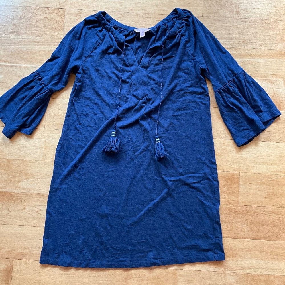 Lilly Pulitzer Navy T-shirt Dress